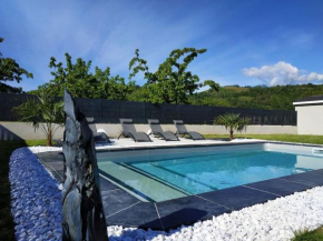 CHAMBRE & SDB PRIVÉE avec piscine en bord de Via Rhona